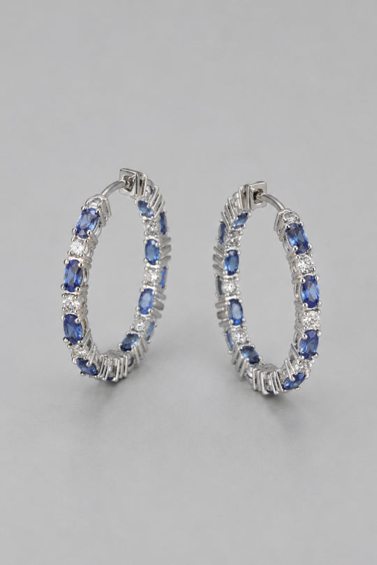 Eira Tanzanite Hoops
