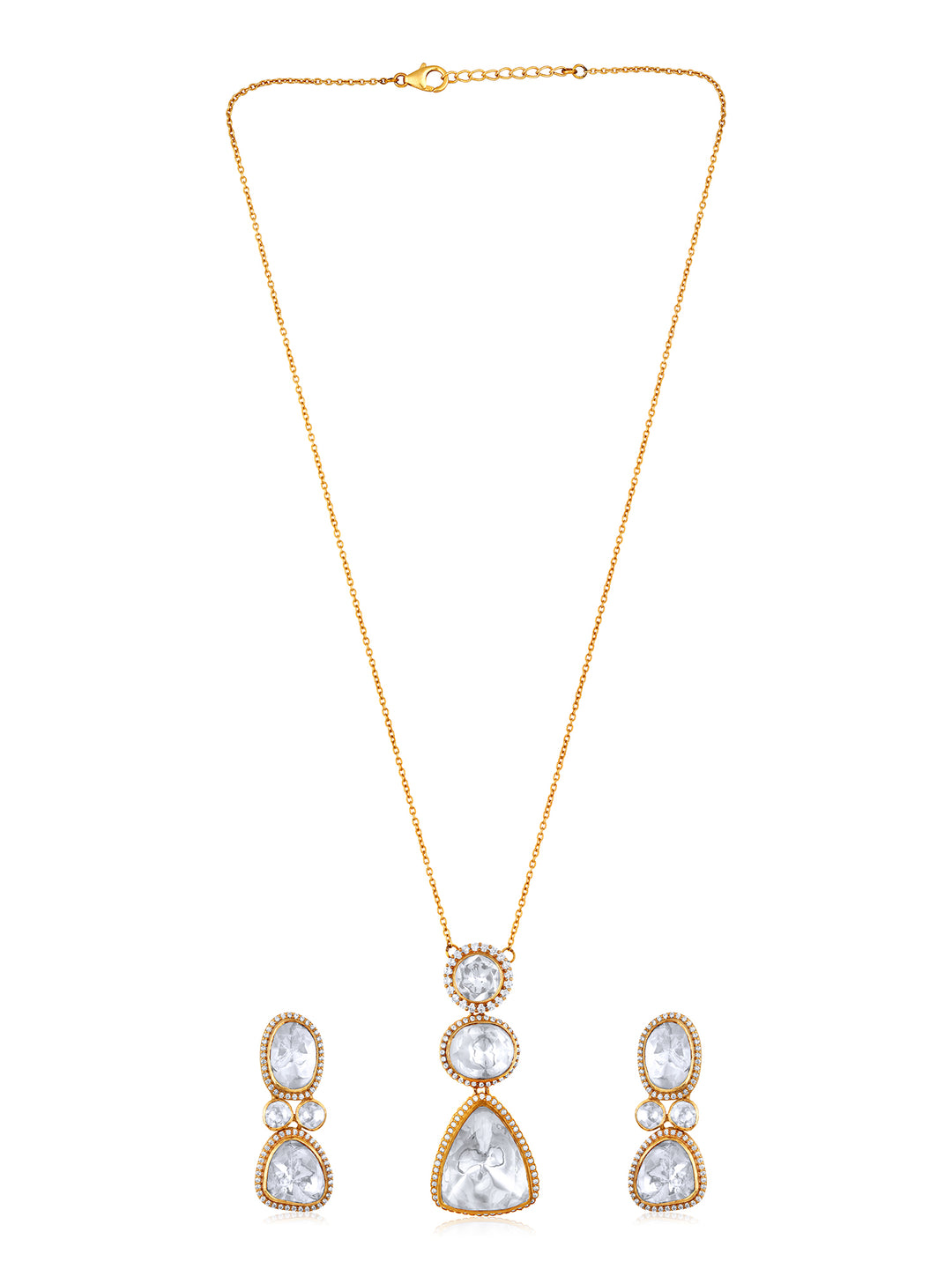 Arna Moissanite Necklace Set