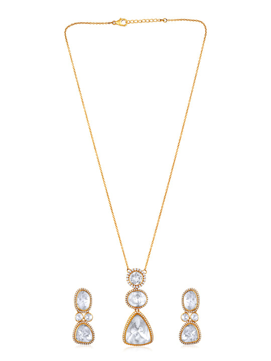 Arna Moissanite Necklace Set