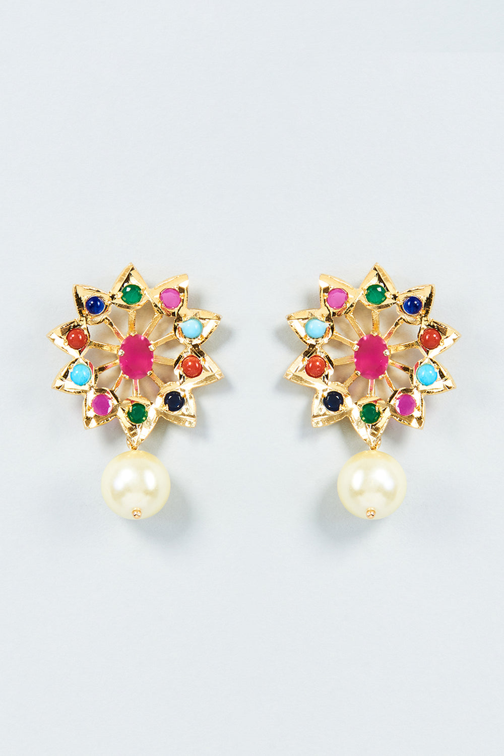 Amira Earrings 22kt Gold Plated