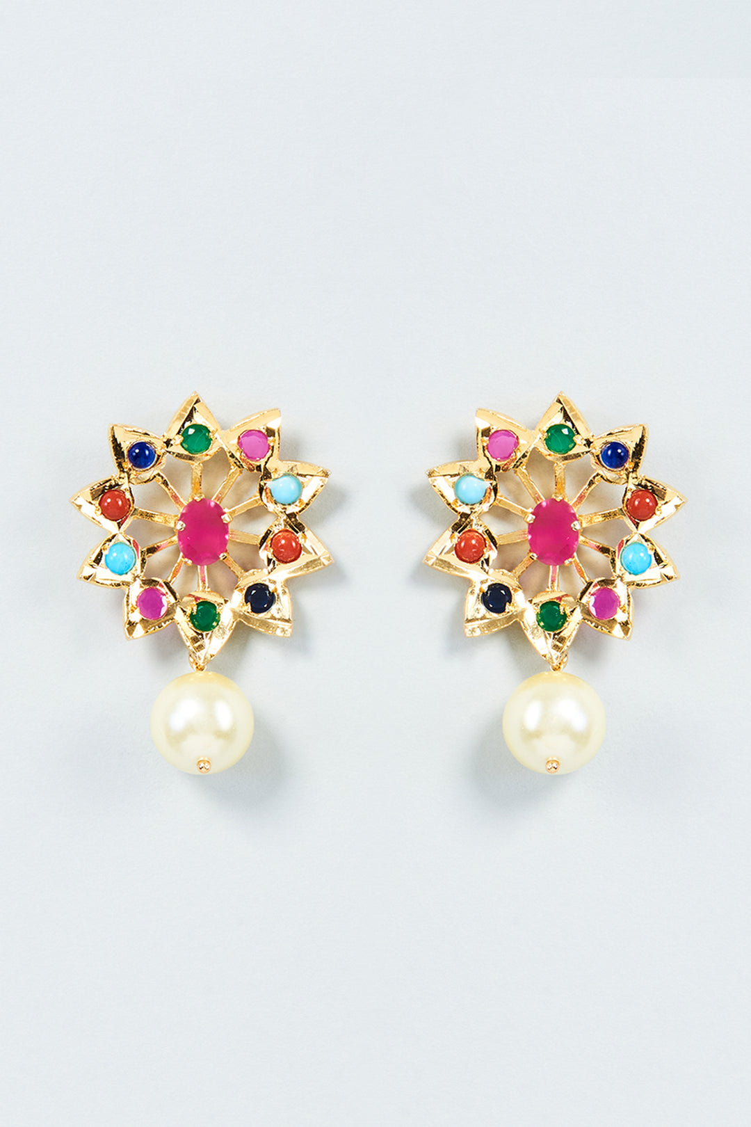 Amira Earrings 22kt Gold Plated