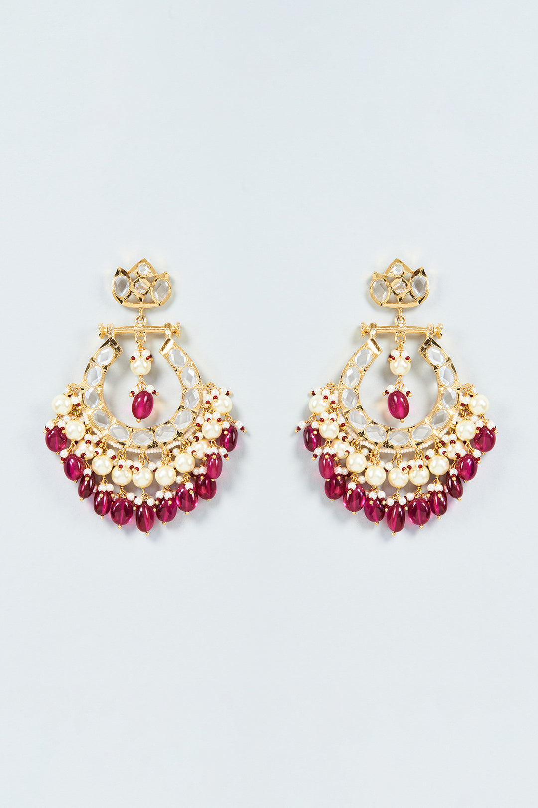 Iram Earrings 22 kt Gold Plated