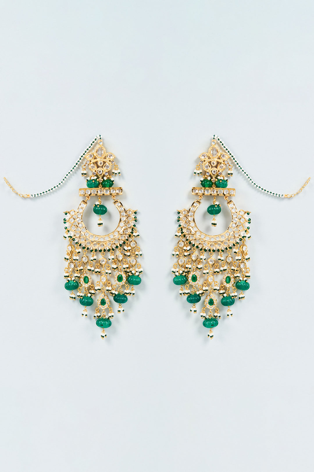 Falak Earrings 22kt Gold Plated