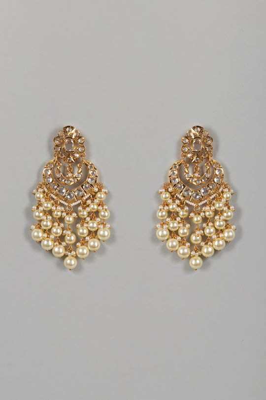 Maira Earrings 22kt Gold Plated