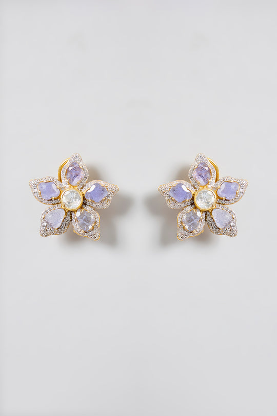 Ayla Tanzanite Studs