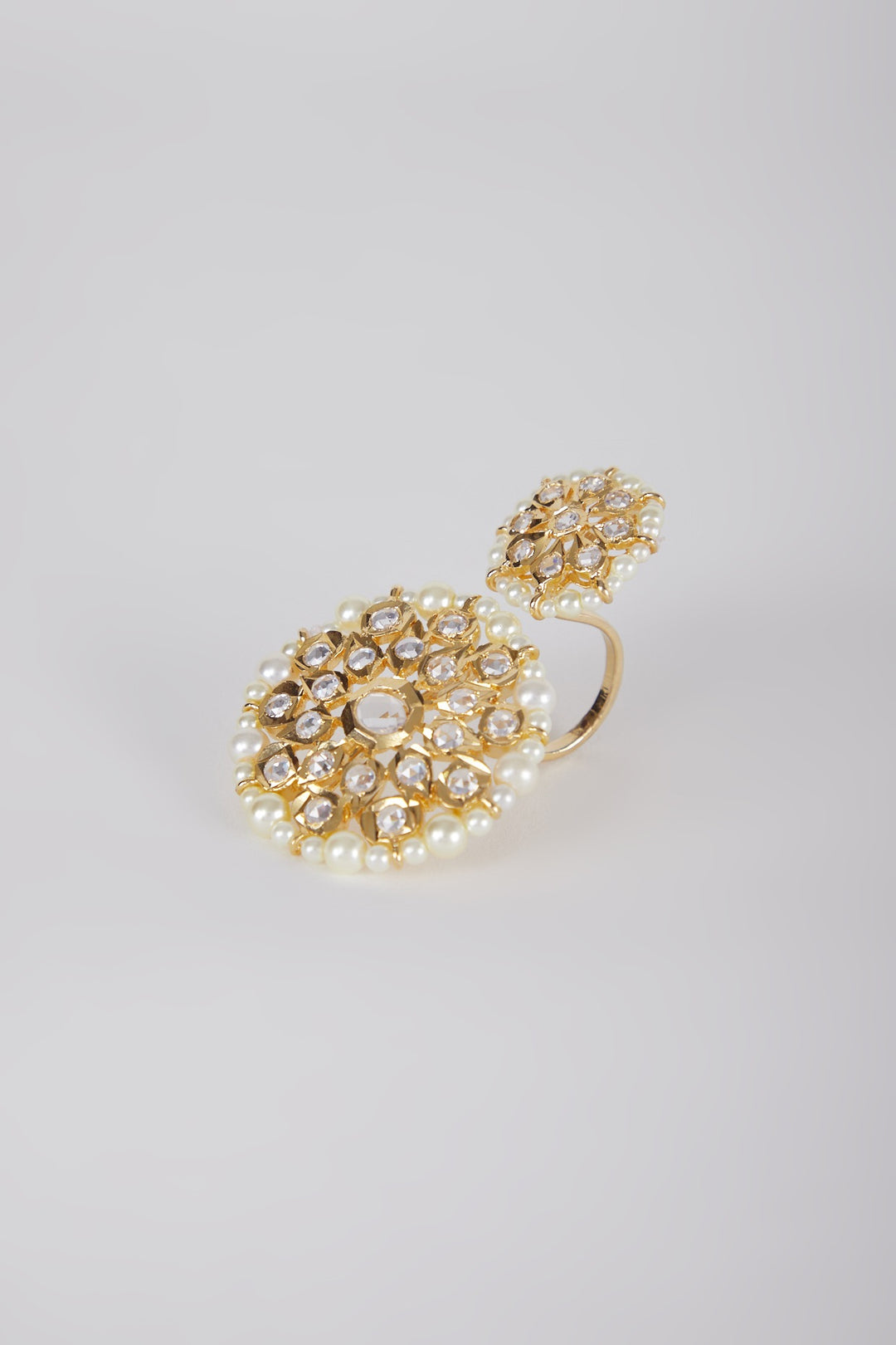 Raheel Ring 22 kt Gold Plated