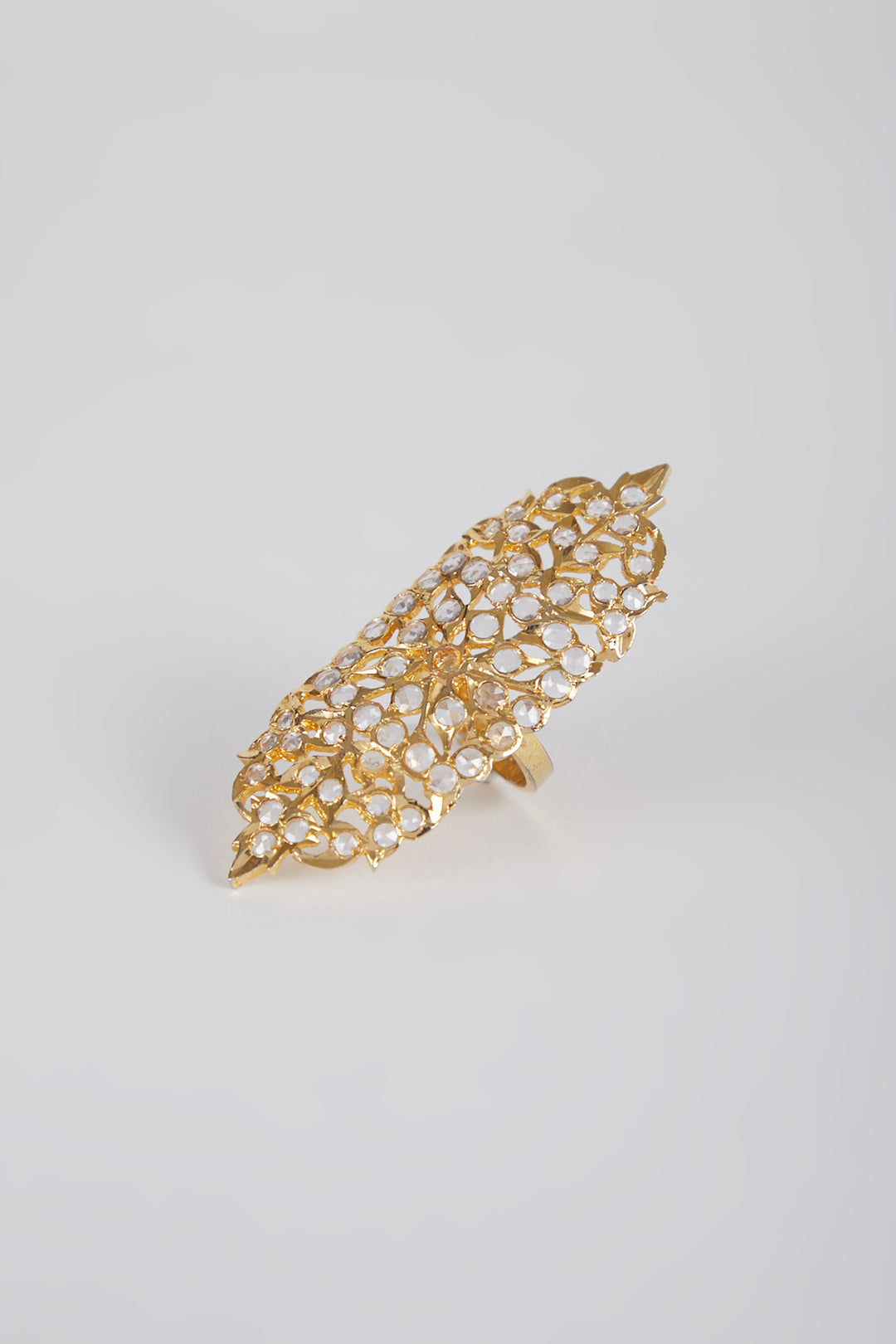 Mahnoor Ring 22 kt Gold Plated