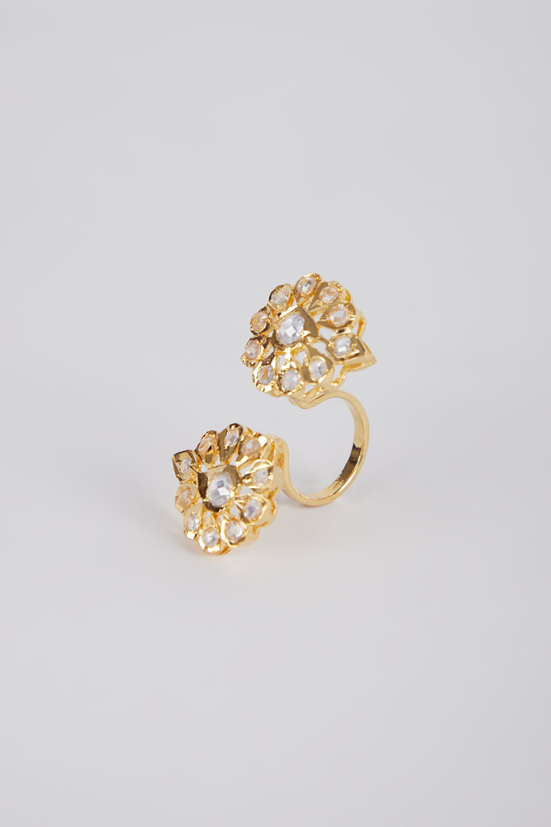 Aiza Ring 22 kt Gold Plated