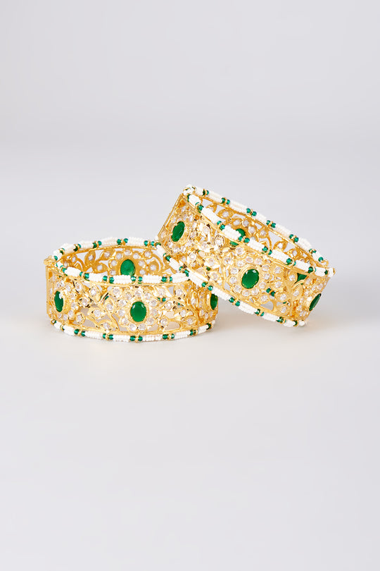 Ziya Bangles 22kt Gold Plated