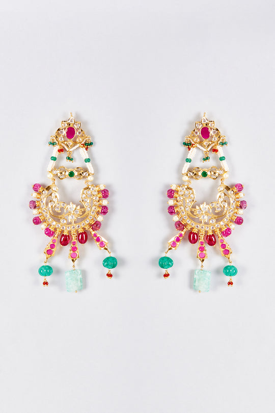 Aliza Earrings 22kt Gold Plated