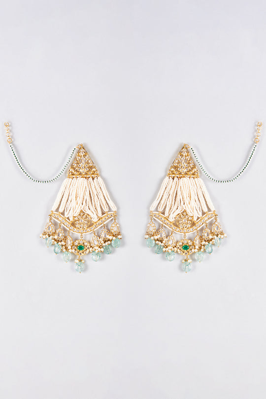 Noor Earrings 22 kt Gold Plated