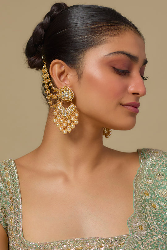 Azga Meenakari Earrings