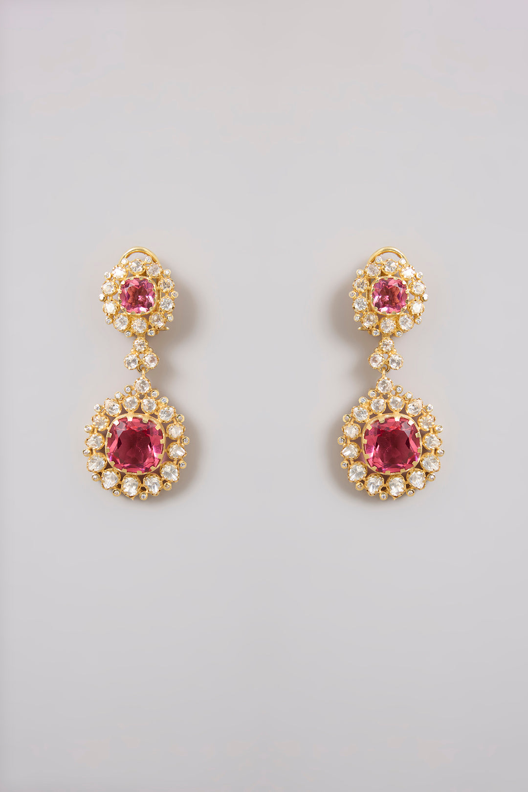 Ruhani Tourmaline and Polki Necklace