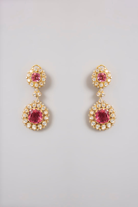 Ruhani Tourmaline and Polki Necklace