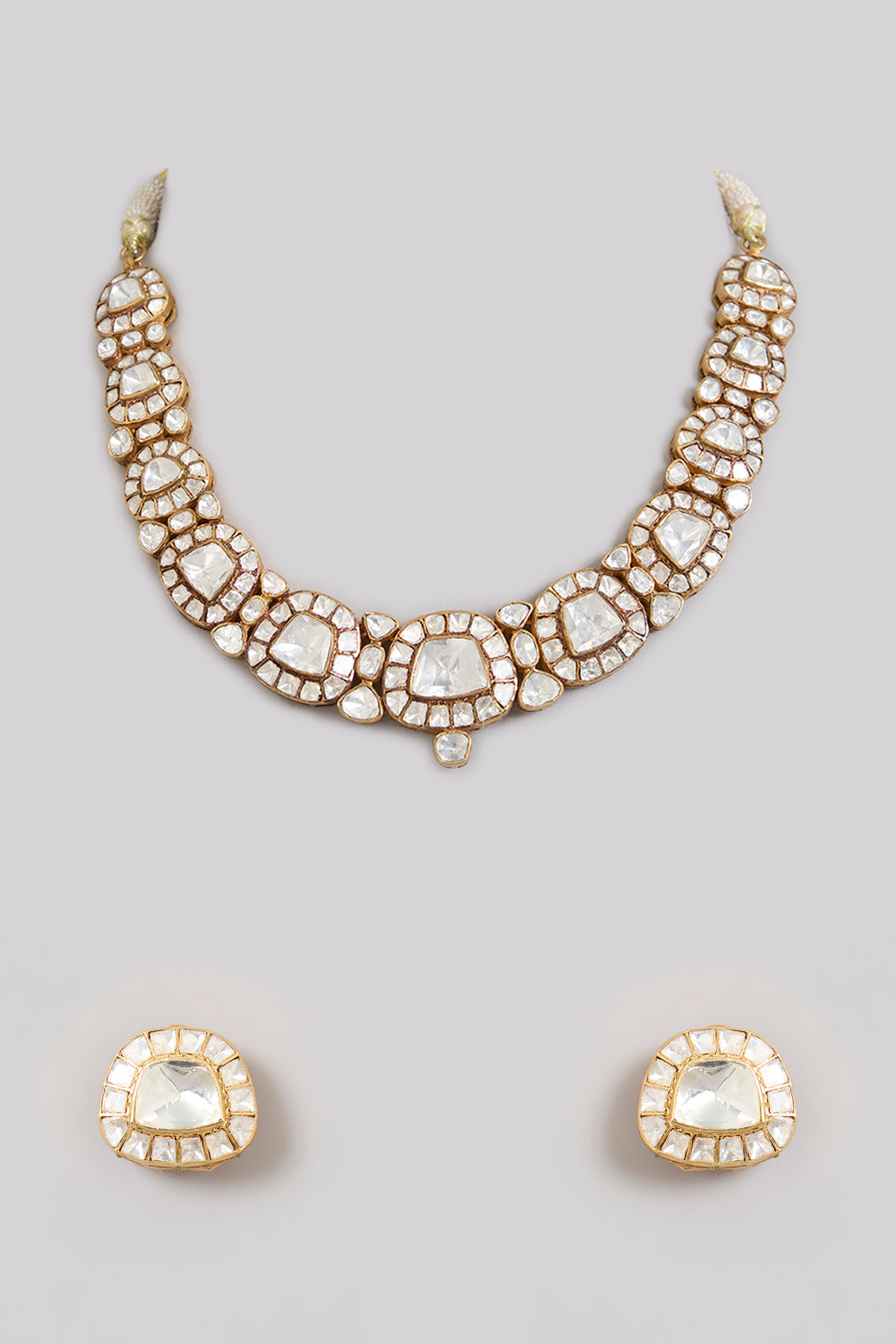 Aarisha Polki Necklace Set