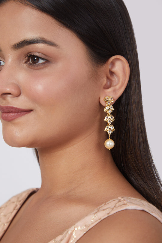 Atiya Earrings 22kt Gold Plated