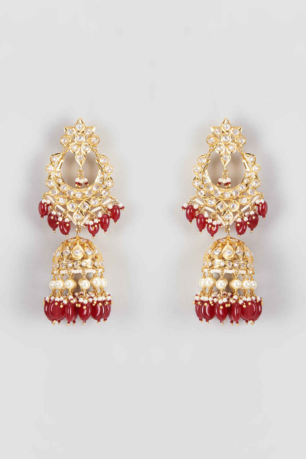 Sidra Earrings 22kt Gold Plated