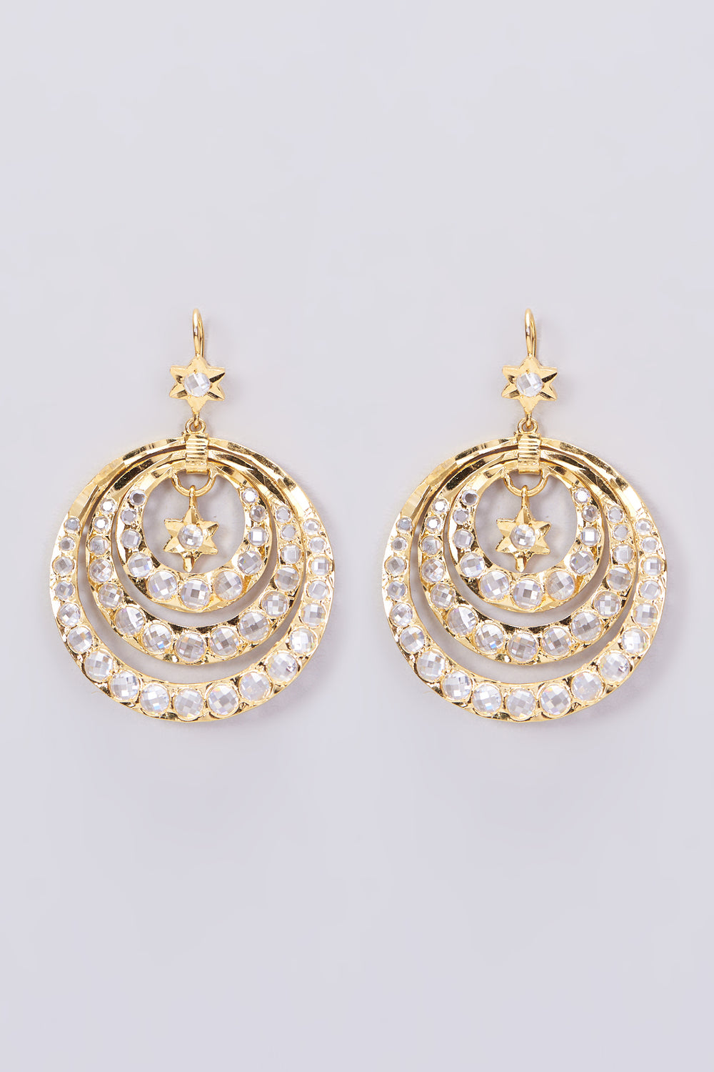 Sitara Earrings 22kt Gold Plated