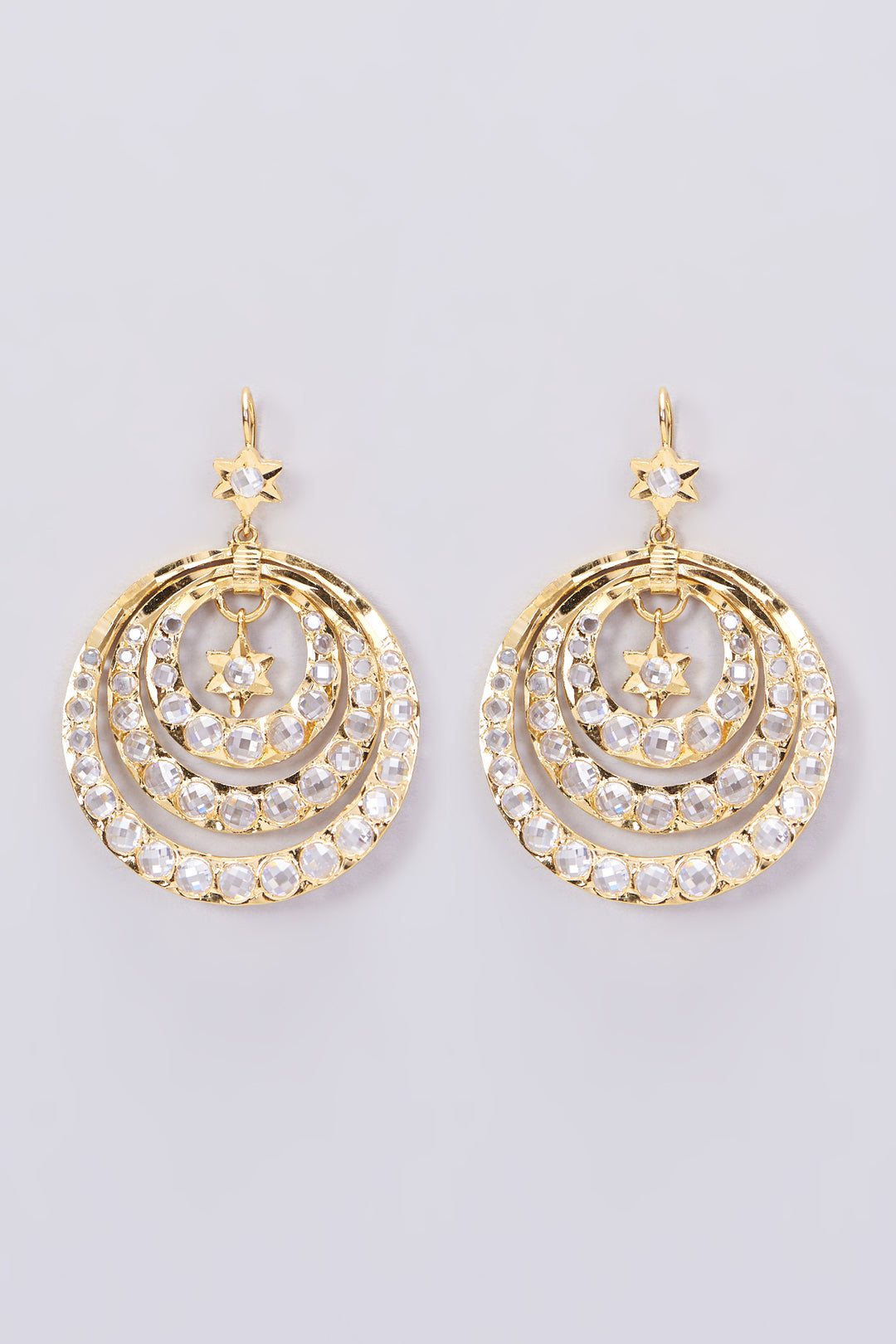 Sitara Earrings 22kt Gold Plated