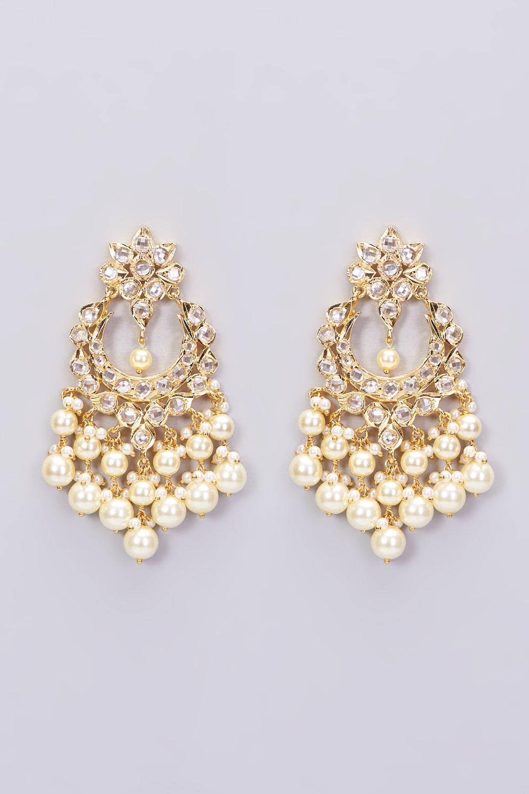 Nusrat Earrings 22 kt Gold Plated