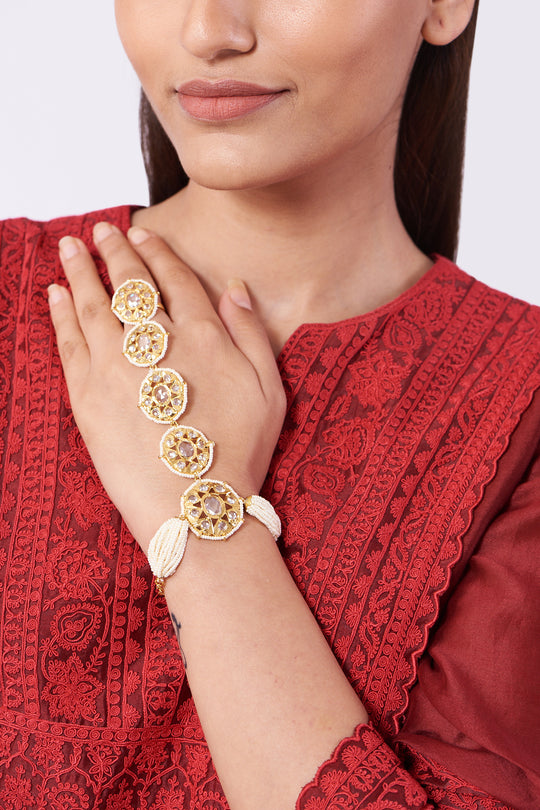 Naureen Haathphool 22kt Gold Plated