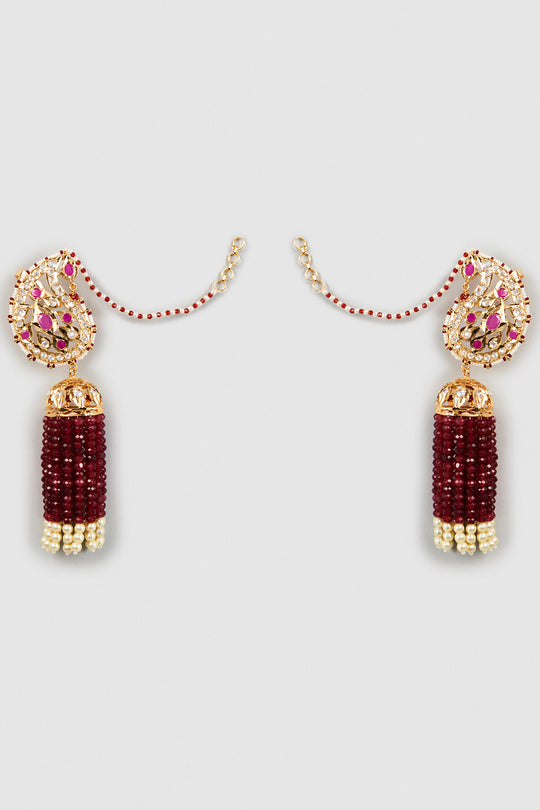 Noorja Earrings 22kt Gold Plated