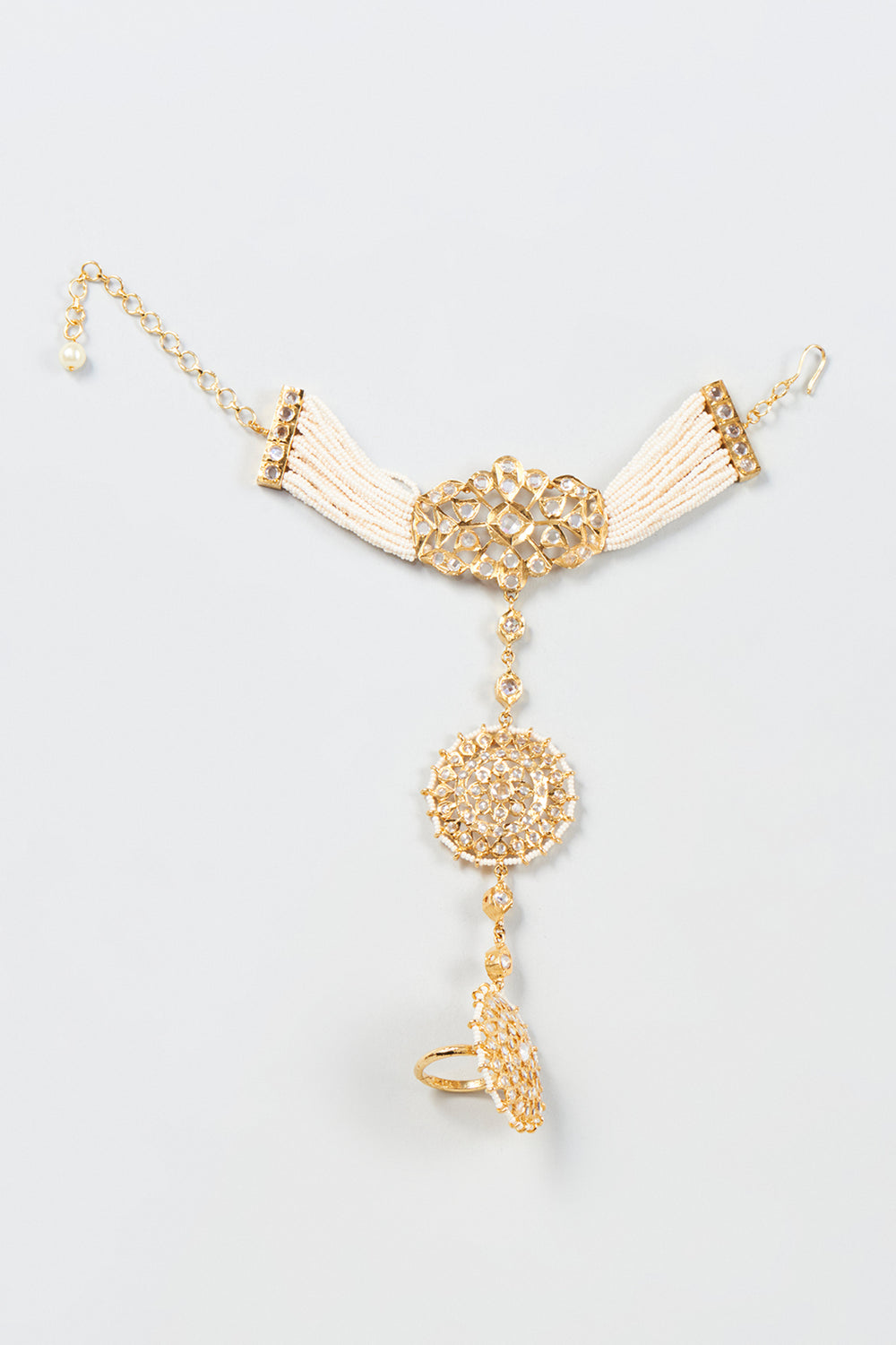 Anaya Haathphool 22kt Gold Plated