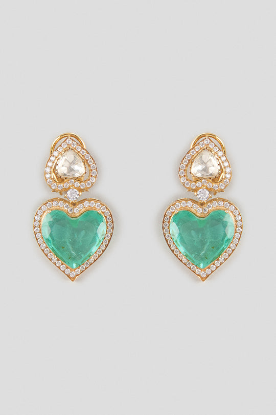 Elara Heart Danglers