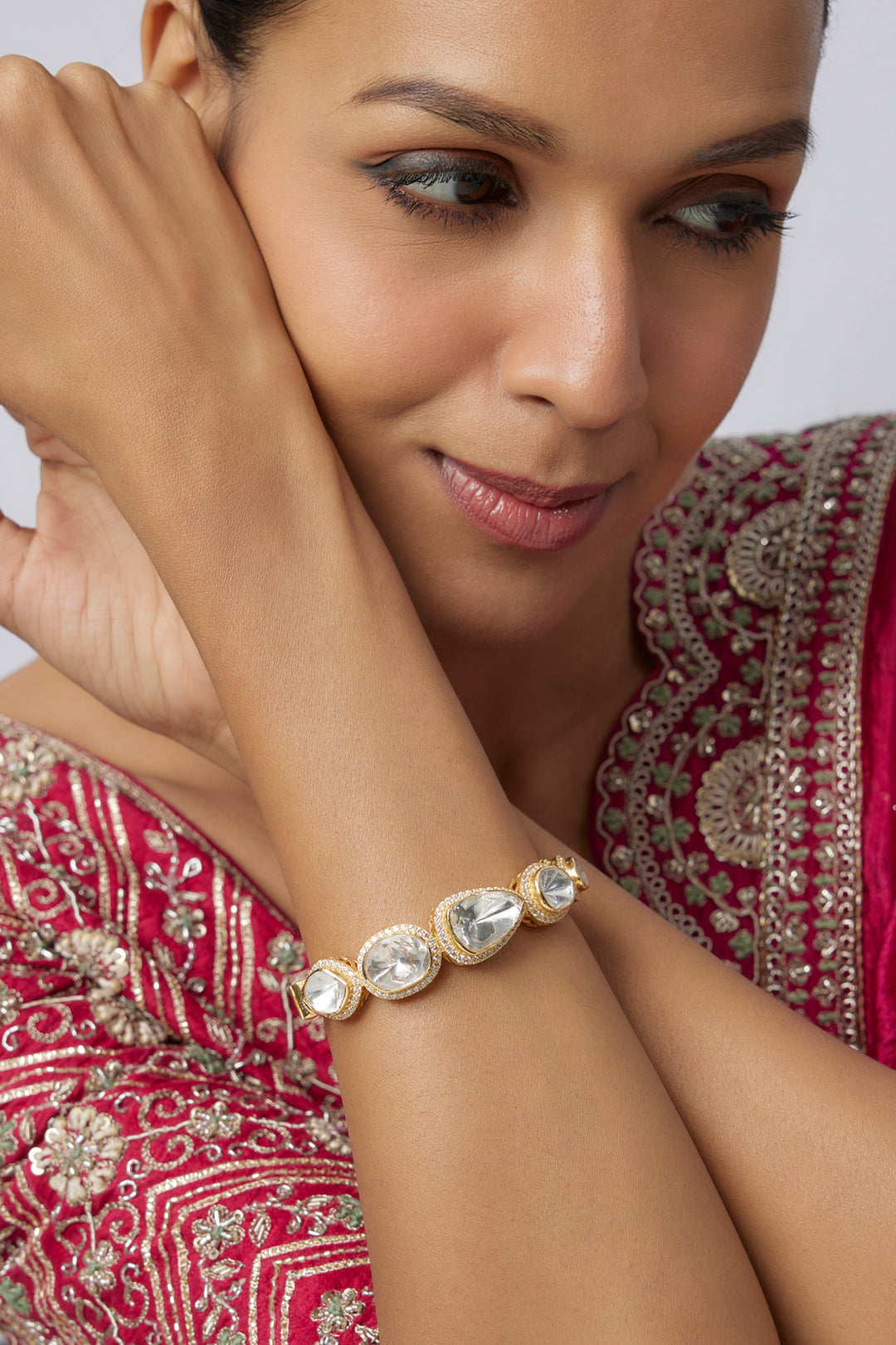 Kinza Bangles Set 22kt Gold Plated