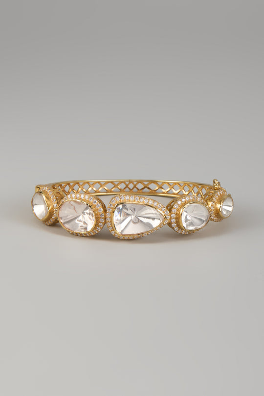Kinza Bangles Set 22kt Gold Plated
