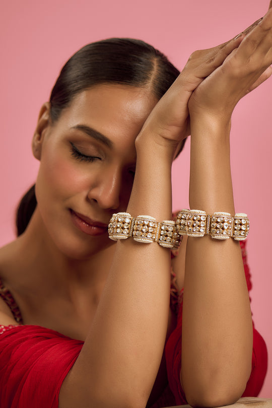 Samaira Polki Bangles