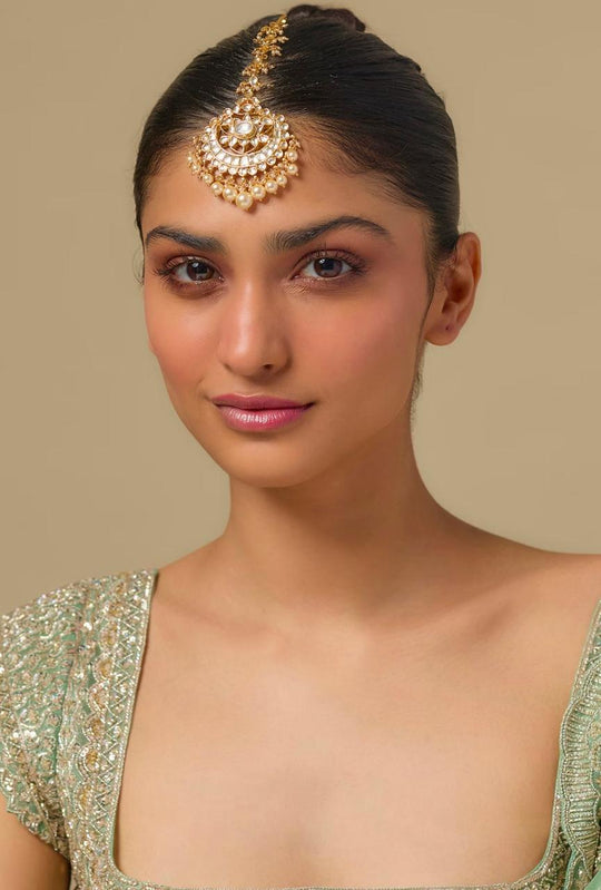 Aarini Polki Maangtikka