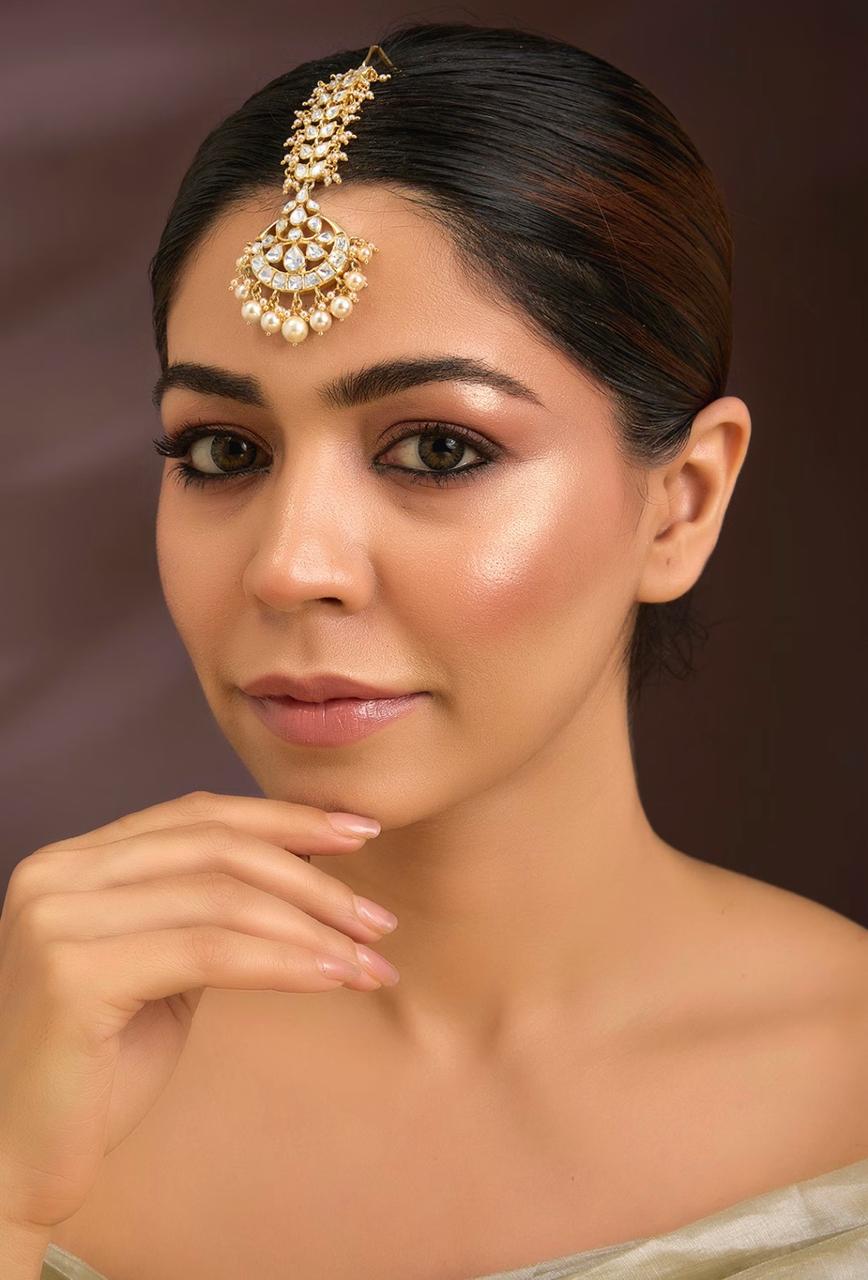 Zoya Polki Maangtikka