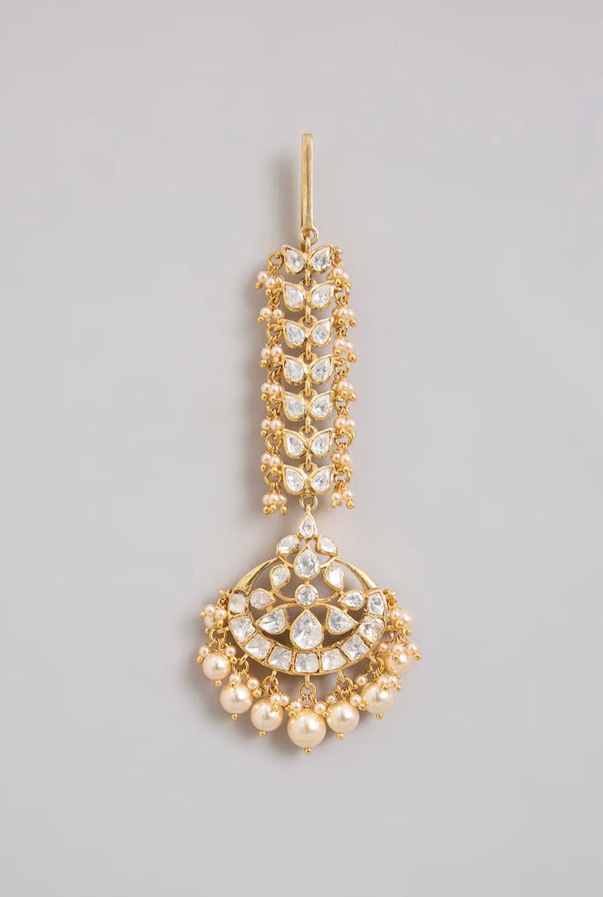 Zoya Polki Maangtikka