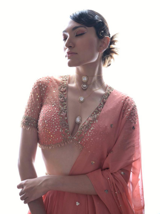 Elara Moissanite Necklace